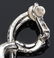 176: Chanel 18K gold diamond and Tahitian pearl earring - 2