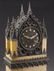 Large French marble and bronze mantel clock, - 6