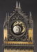 Large French marble and bronze mantel clock, - 8