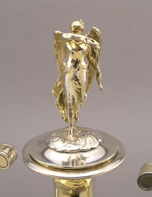 John S. Hunt English sterling covered cup and - 5