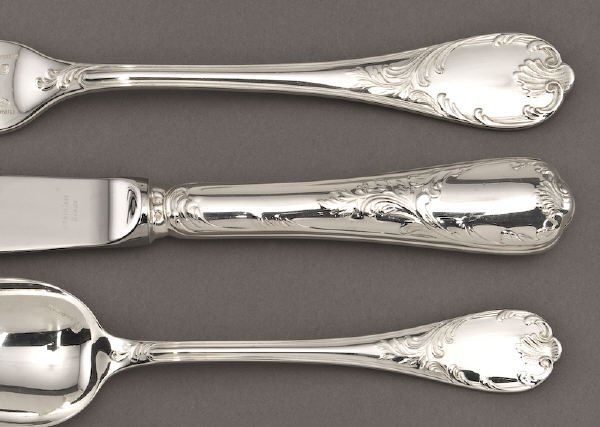 155 Pcs. Christofle Marly sterling silver flatware - 2