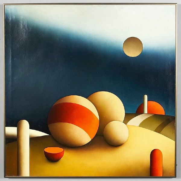 Dimiter Buyukliiski Mitchy oil painting on canvas,
