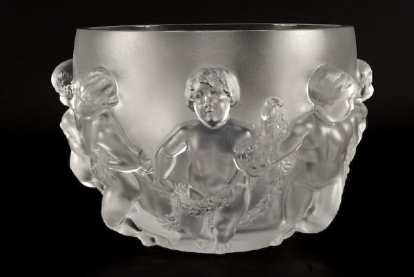French Lalique "Luxembourg" glass vase - 2