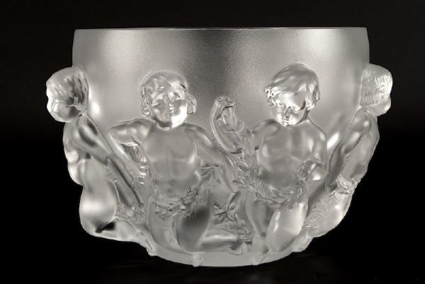 French Lalique "Luxembourg" glass vase - 3
