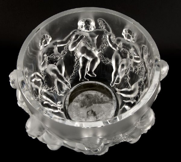 French Lalique "Luxembourg" glass vase - 4