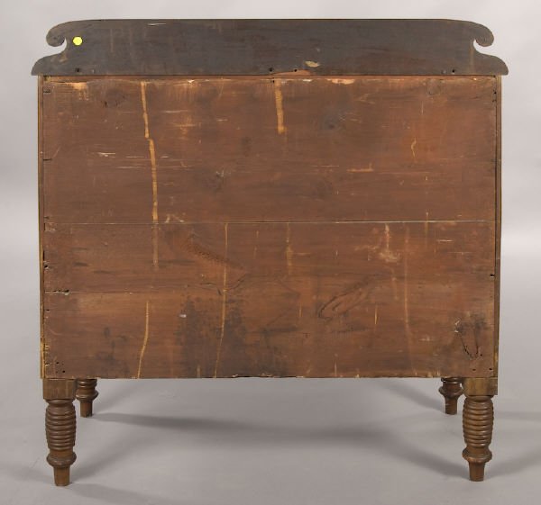 American Empire mahogany chest of drawers - 3