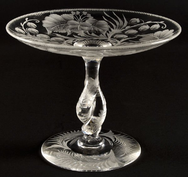 (5) Pcs. American art glass including: (1) Steuben - 3