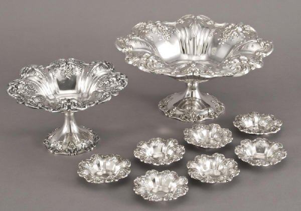 (9) Pcs. Reed and Barton Francis I sterling silver
