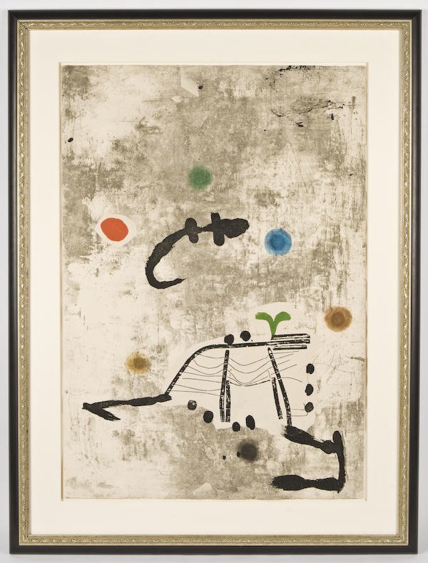 Joan Miro color aquatint - 5