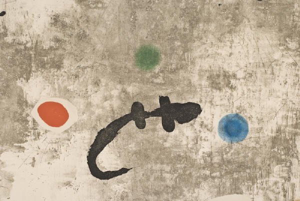 Joan Miro color aquatint - 6