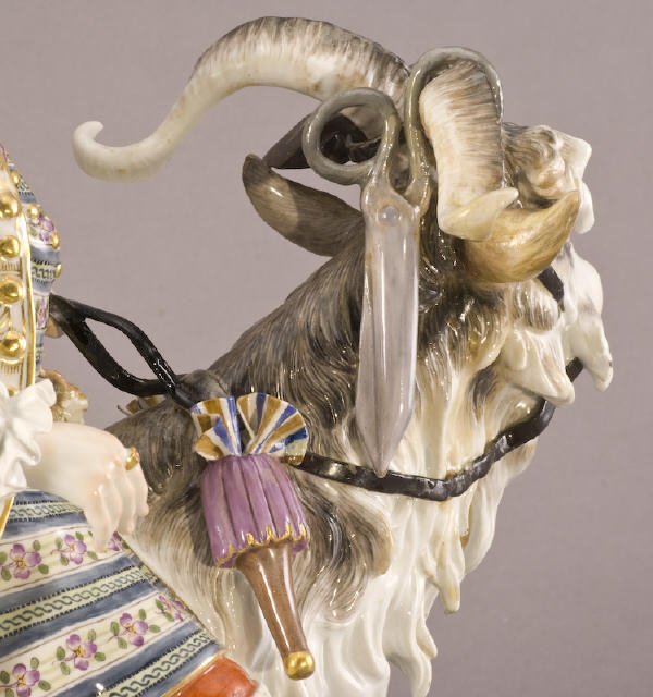 Meissen porcelain Count Von Bruhl's tailor figure - 3
