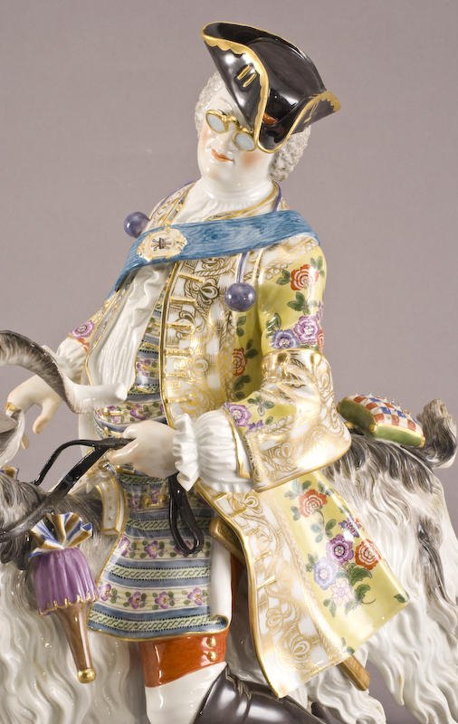Meissen porcelain Count Von Bruhl's tailor figure - 6