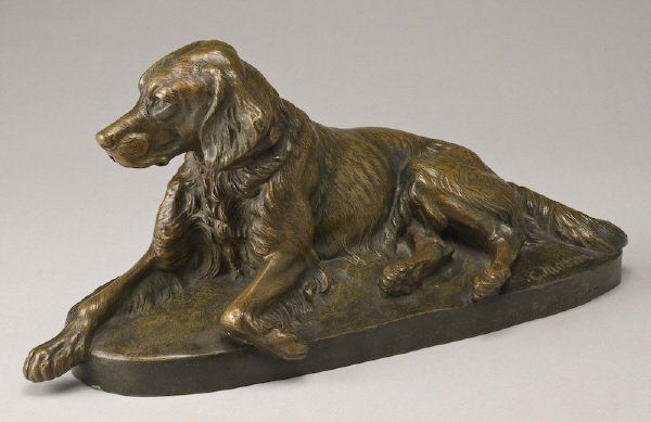 Clovis Edmond Masson bronze sculpture,