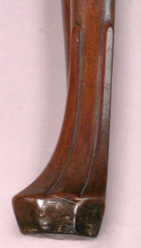 A New England Queen Anne walnut tea table having - 4