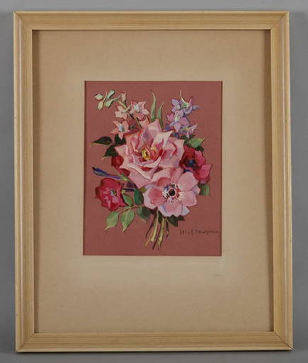 Ella K. Mewhinney (am. 1891 1962), Gouache