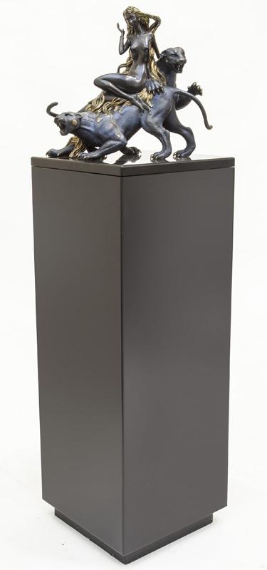 Tiefeng Jian "Mountain Ghost" bronze, 1989. (1 of 9)