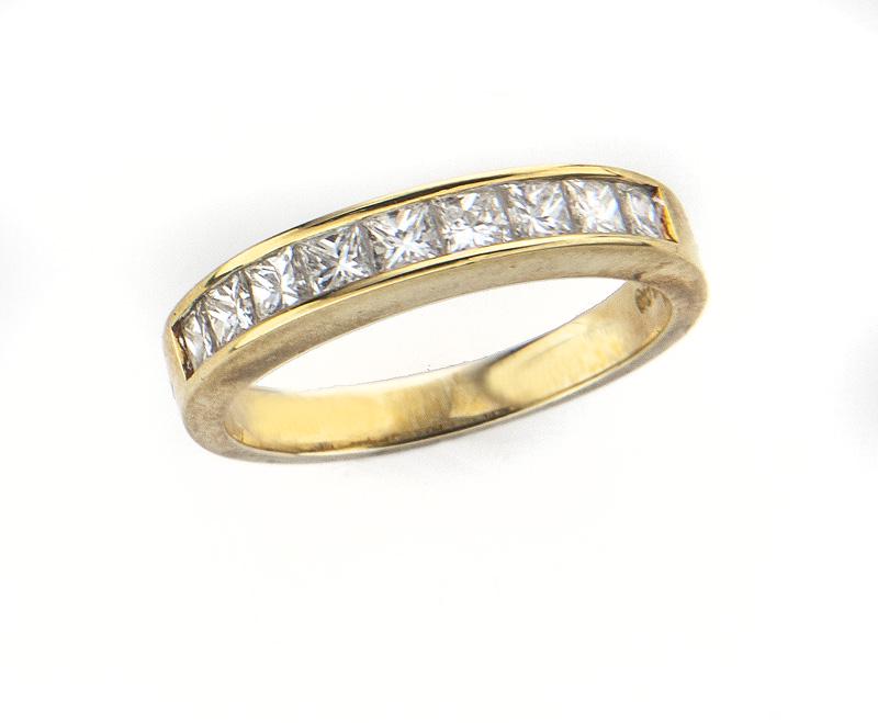 Tiffany & Co. 18K yellow gold & diamond ring, (1 of 3)