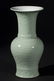 253: Chinese celadon porcelain vase molded to depict - 2