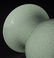 253: Chinese celadon porcelain vase molded to depict - 5