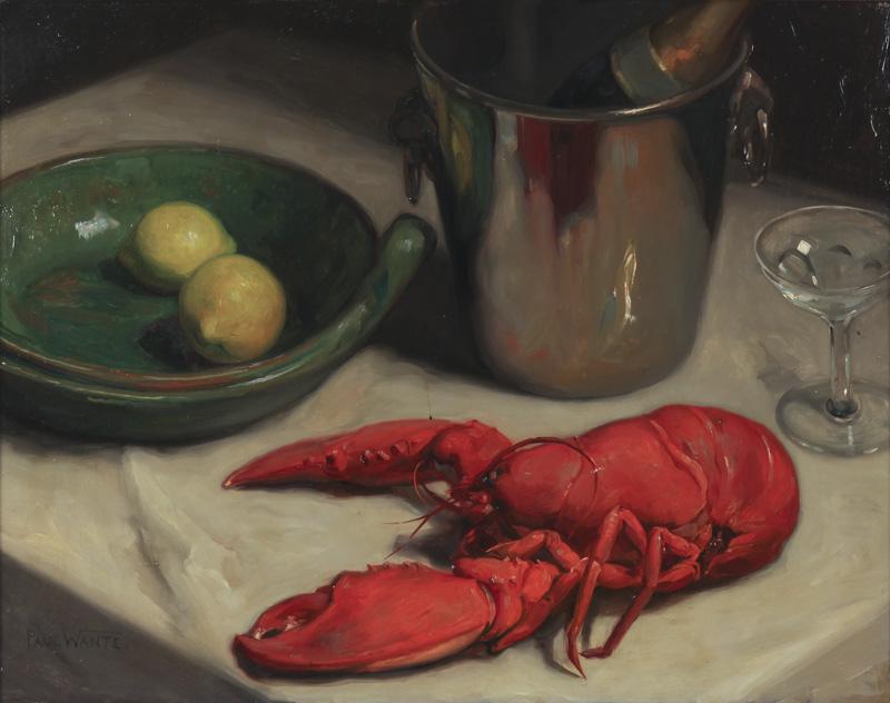 Paul Wante "Untitled (Still life with lobster (1 of 9)