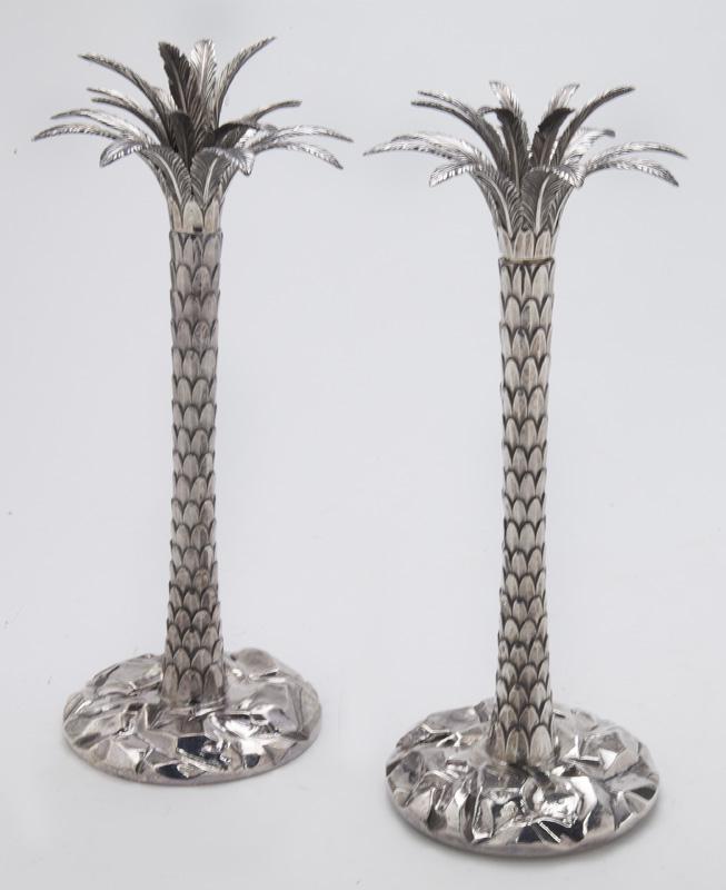 Pr. Tiffany & Co. sterling silver palm tree-form (1 of 7)