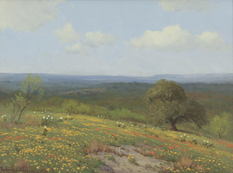 Porfirio Salinas "Untitled (Coreopsis landscape)" (1 of 6)
