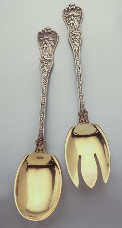 (2) Pc. Tiffany & Co. Olympian sterling silver (1 of 5)