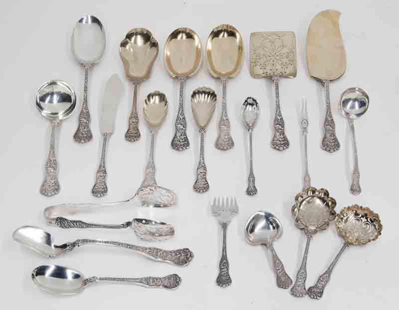 (20) Pcs. Tiffany & Co. Olympian sterling silver (1 of 4)