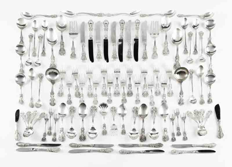 (92) Pcs. Reed & Barton Francis I sterling (1 of 11)