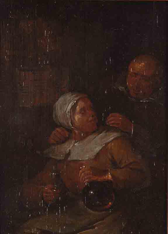 Egbert Van Heemskerck "A Peasant Couple in an (1 of 7)