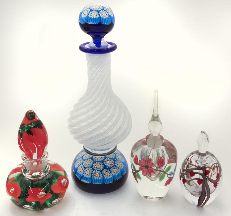 (4) Paperweight perfumes, (1 of 6)
