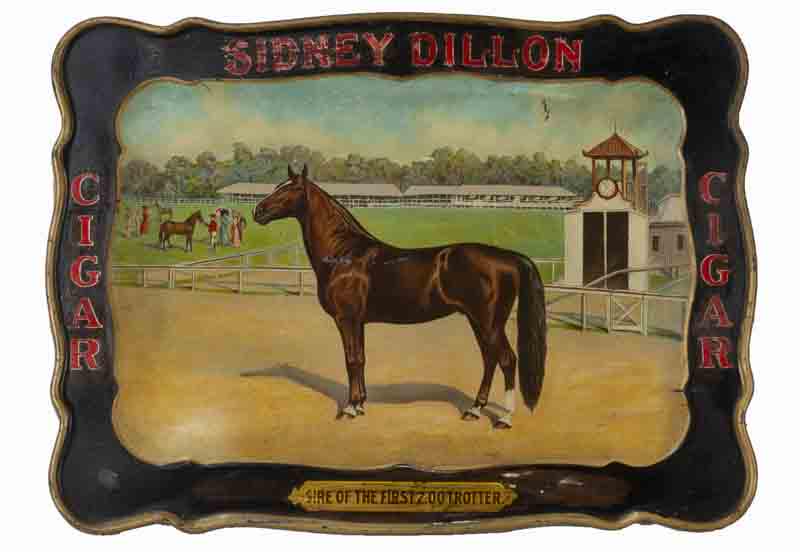 Antique Sidney Dillon cigar advertisement (1 of 5)