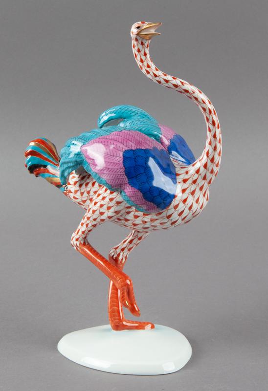 Large Herend ostrich figure (1 of 14)