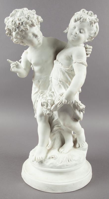 Auguste Moreau "Untitled (Children embrace)" (1 of 11)