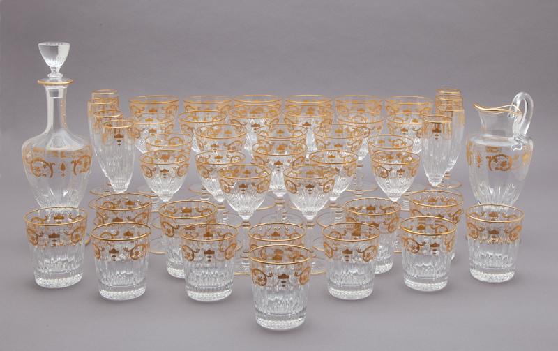 (46) Pcs. Baccarat Imperator crystal stemware, (1 of 20)