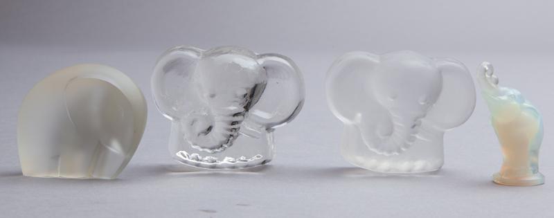 (4) Sabino glass animals. (1 of 10)