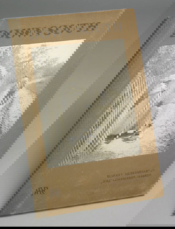 1st Ed. "Down South", by Rudolf Eickemeyer,: Jr. and preface by Joel Chandler Harris. A photo documentary of Post Slavery daily life of Blacks still on Southern Plantations. Published in New York, R.H. Russell, 1900. 14.5"H,