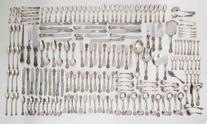 (274) Pcs. Reed & Barton Francis I sterling (1 of 4)