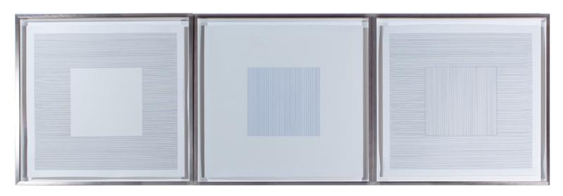 Sol LeWitt (3) "Lines In Two Directions and In (1 of 4)