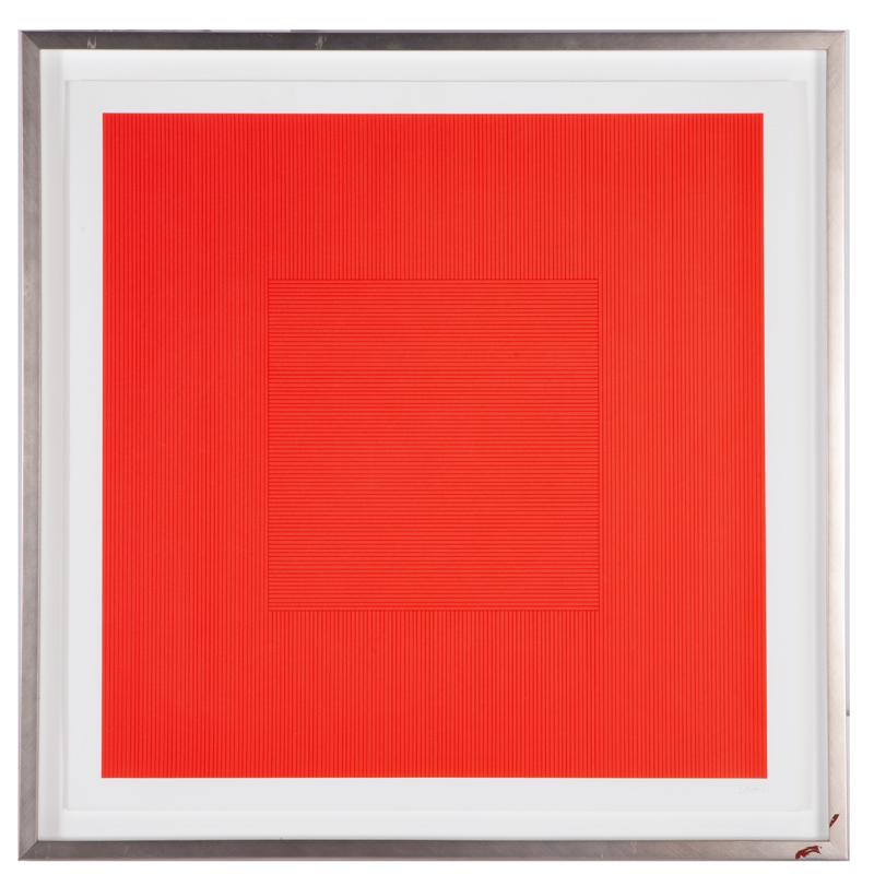 Sol Lewitt "Lines In Two Directions and In Five (1 of 5)