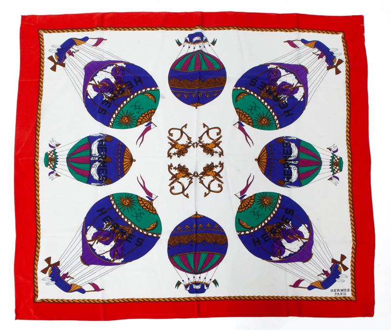 Vintage Hermes silk scarf (1 of 6)