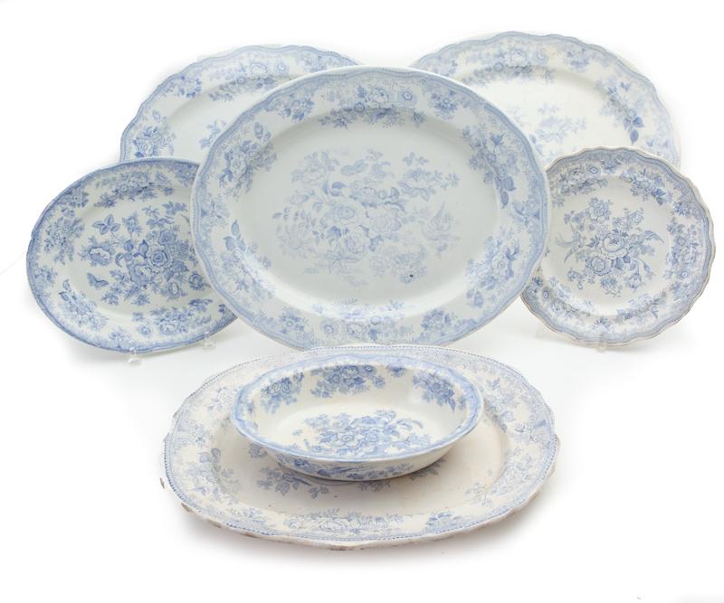 (7) Pcs. "Asiatic Pheasant" pattern china (1 of 7)