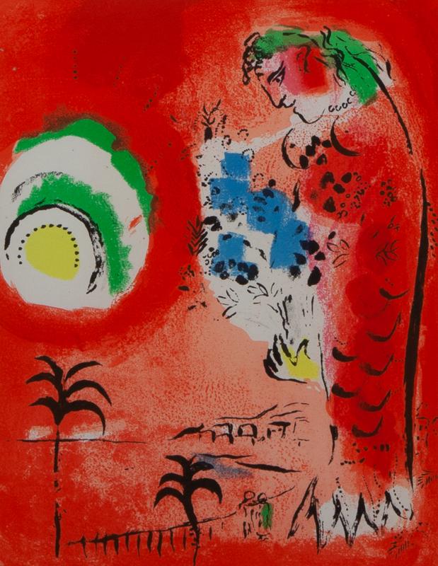 Marc Chagall "La baie des anges" lithograph. (1 of 4)