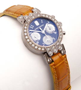 Harry Winston Premier 18k gold & diamond watch.