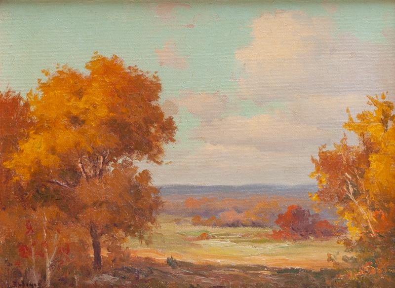 Porfirio Salinas, "Untitled (Landscape)" (1 of 4)