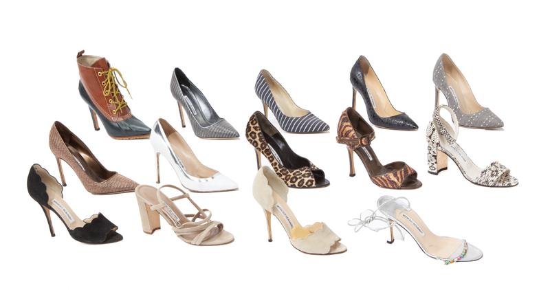 (15) Prs. Manolo Blahnik heels, (1 of 5)