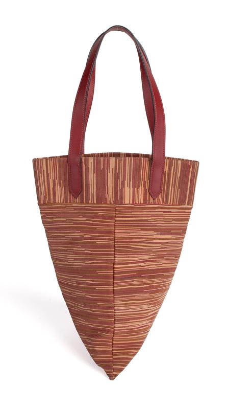 Hermes Vibrato Double Top Handle Tall Tote Handbag (1 of 9)