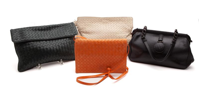 (4) Bottega Venetta handbags, (1 of 6)