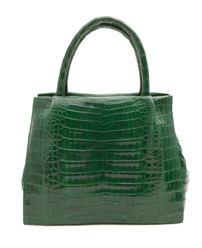 Nancy Gonzalez green crocodile handbag. (1 of 10)