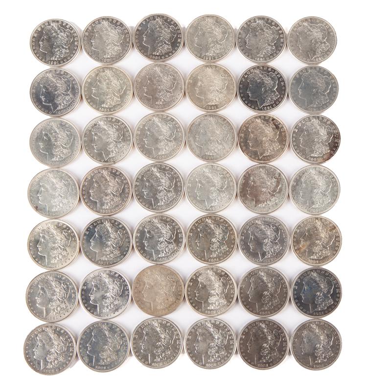 1921 US Morgan Silver Dollar Group (42) (1 of 16)